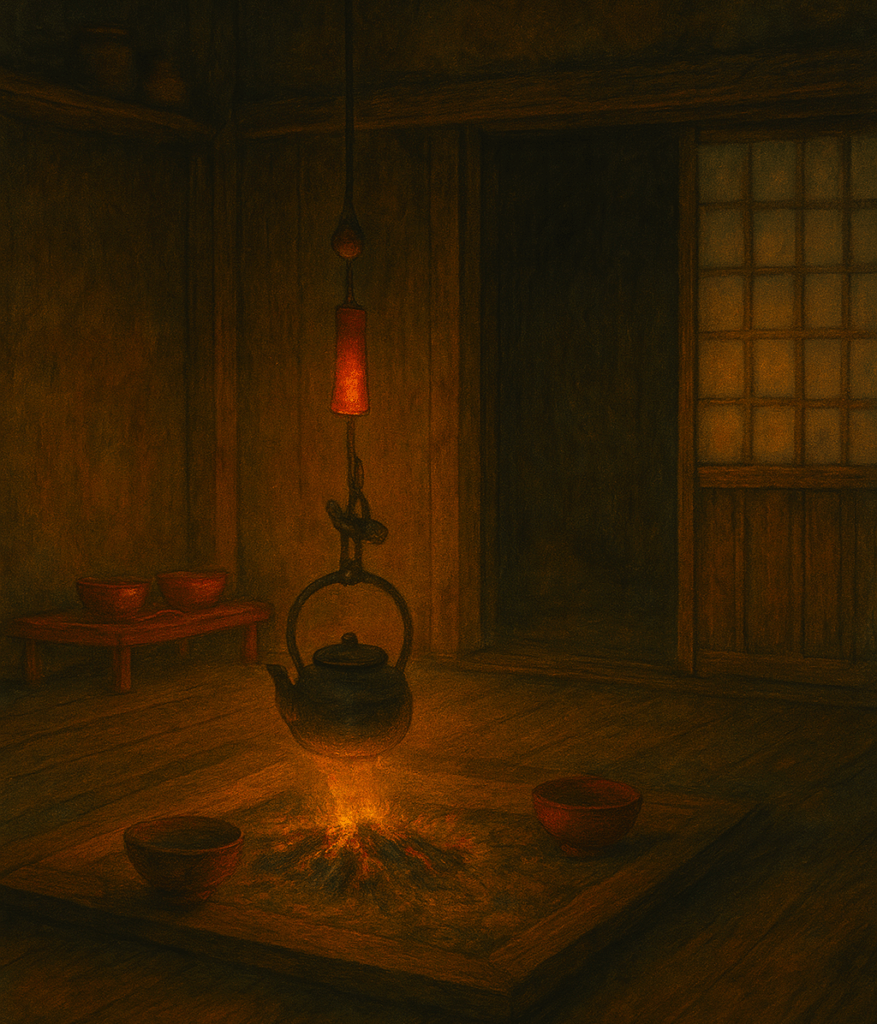 迷い家,マヨイガ,マヨヒガ,膳椀,囲炉裏