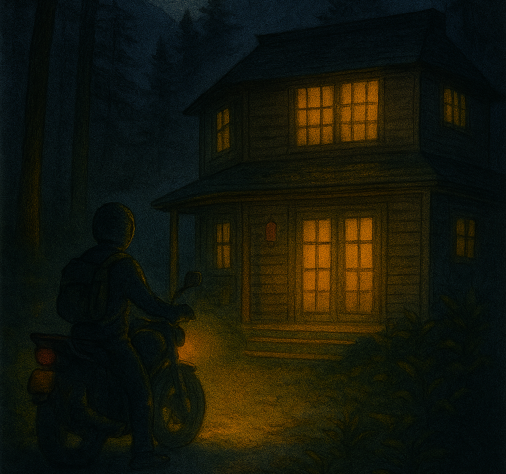 迷い家,現代の迷い家,山中